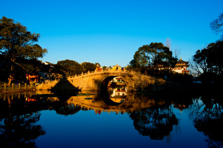 Putuo Mountain before sunset, chinaのeditorial素材