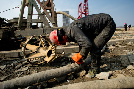 Building siteのeditorial素材