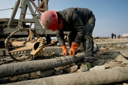 Building siteのeditorial素材