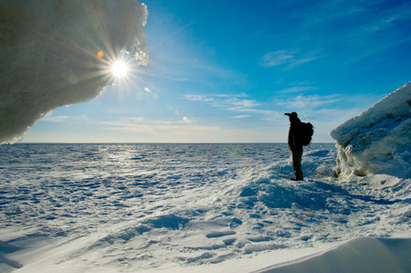 Winter Lake Huron