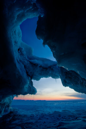 Winter Lake Huron