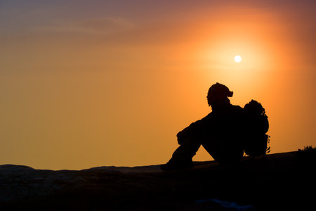 Sunrise sceneの写真素材