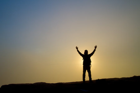 Sunrise sceneの写真素材