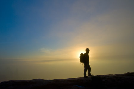 Sunrise sceneの写真素材