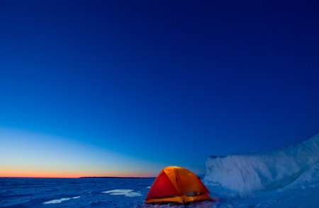 Winter camping