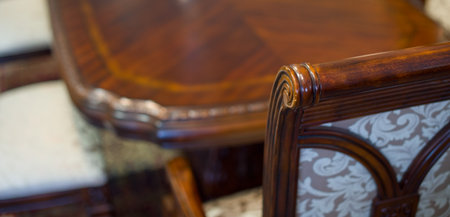 Close-up tableの写真素材