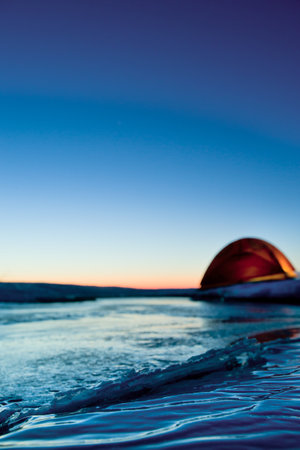 Sunrise on Lake Huron