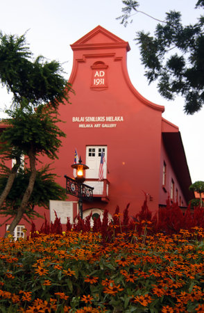 Melacca, Malaysia, February 13, 2012  - Malaysia Melacca Youth Museum & Art Gallery のeditorial素材