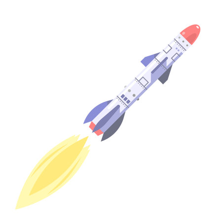 Ballistic Missileのイラスト素材