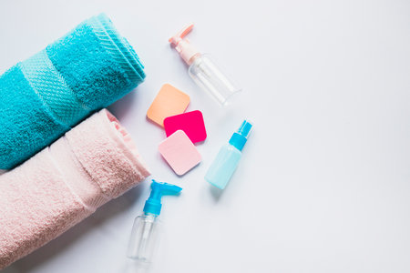 Beauty product compositionの写真素材