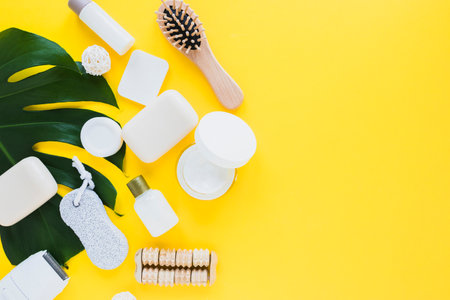 Beauty product compositionの写真素材