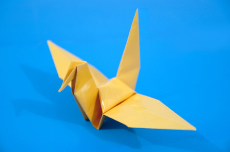 Origami Birdの写真素材