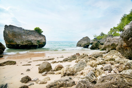 Padang-Padang beach, Baliの写真素材