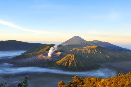 Mount Bromo, Java, Indonesia の写真素材