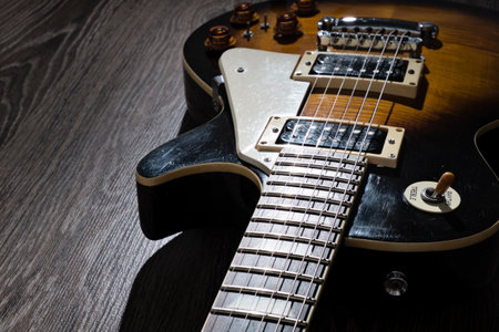 Electric guitarの写真素材