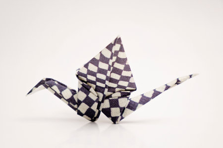 Origami birdの写真素材