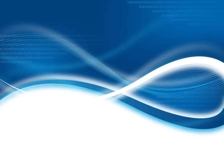 abstract blue technical background for designの写真素材