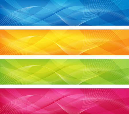 abstract design in 4 colorsの写真素材