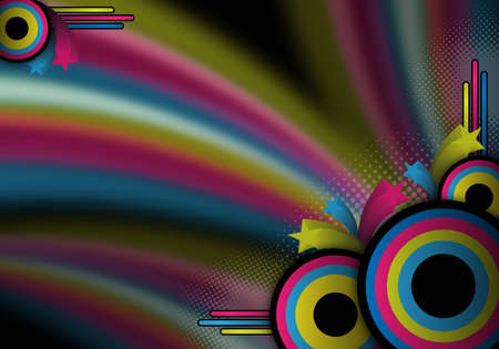 abstract colorful retro background for designの写真素材