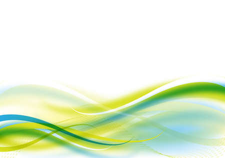 abstract blue and green background for designの写真素材