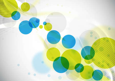 abstract background design with circlesの写真素材