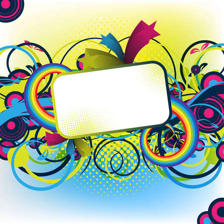 an abstract colorful artwork for design / partyの写真素材