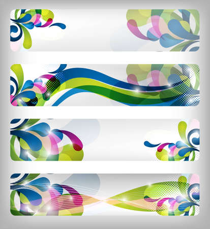 abstract colorful website banner and designs for any useの写真素材