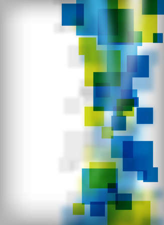 an abstract and colorful square background for designの写真素材