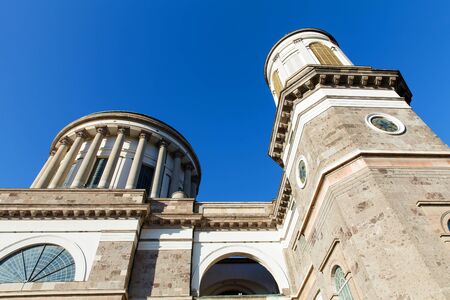 Picture of the catholic Basilica in Esztergom, Hungaryの写真素材