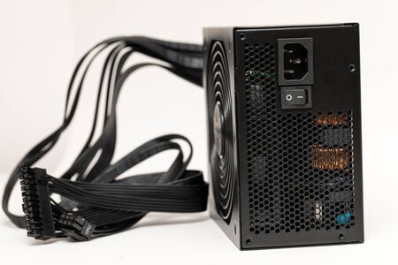 Modular power supply with cables for desktop pc