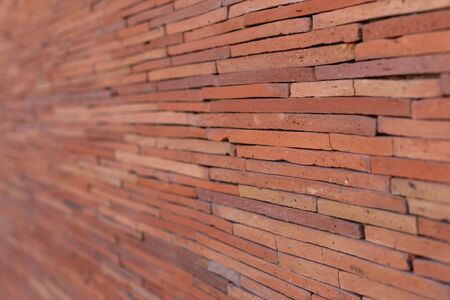Picture of vintage brick wall . Exterior house design