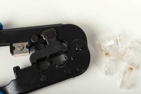 Picture of video surveillance installation for safety home - security cameraの写真素材