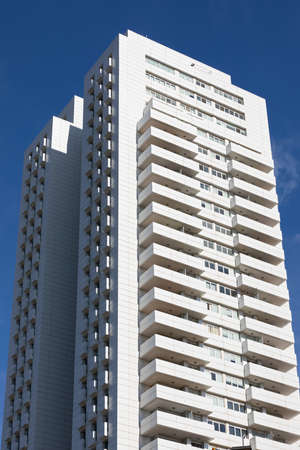 Picture of tall modern builing- urban architecture