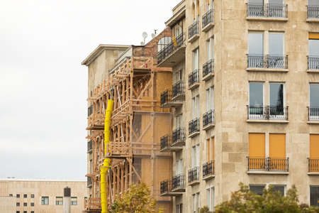 Picture of old building located in Budapest, Hungaryの写真素材