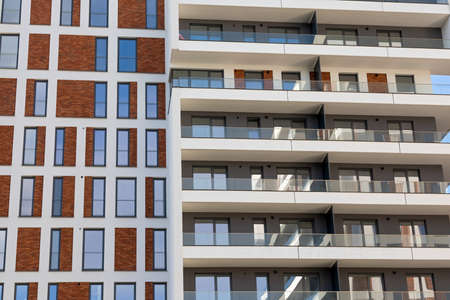 New residential area in Cluj- Napoca, Romania - Flat blocks in construction