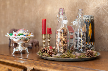 Interior christmas designの写真素材
