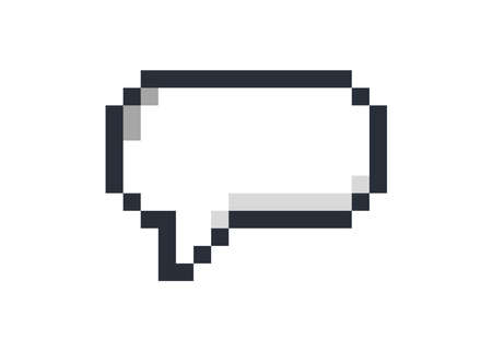 Texting quote boxes. Quote box frame. Bubble blog quotes symbols. Pixel art icon.のイラスト素材