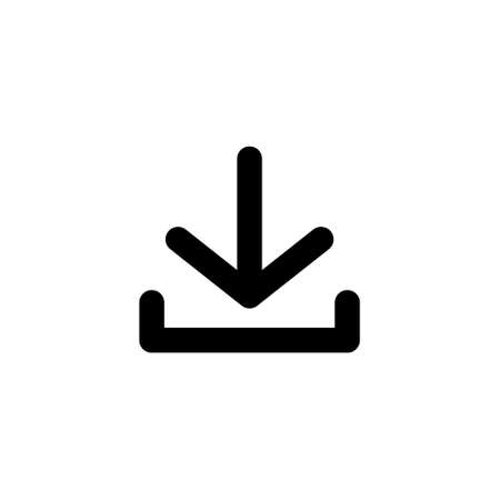 Download vector icon, install symbol. Modern, simple flat vector illustration for web site or mobile appのイラスト素材