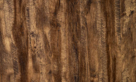 Walnut wood texture. Long walnut planks texture background. Dark wood texture background surface with old natural patternの写真素材