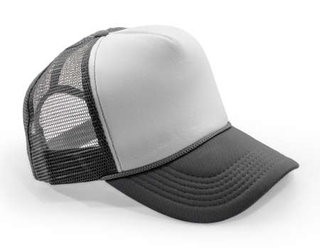 Side View Realistic Cap Mock Up In Gray Color is a high resolution hat mockup to help you present your design or brand logo beautifully.の写真素材