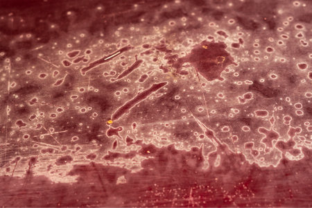 Corroded metal texture reddish colors. Unpainted metal plate, metallic aged rustic texture....
