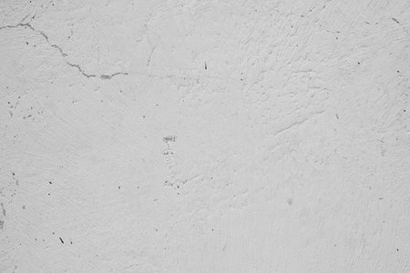 Stucco white wall background or texture. Rustic white wall.の写真素材