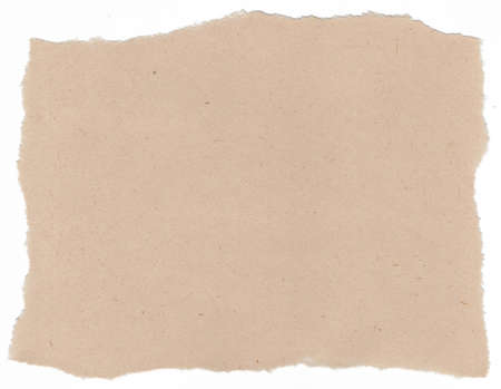 craft torn paper on white background. collection paper ripの写真素材