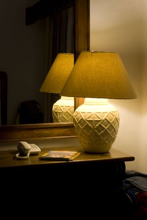 Interior of beach hotel room in vallartaの写真素材