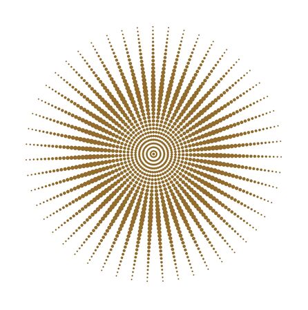 brown sun dots texture, grounge styleのイラスト素材