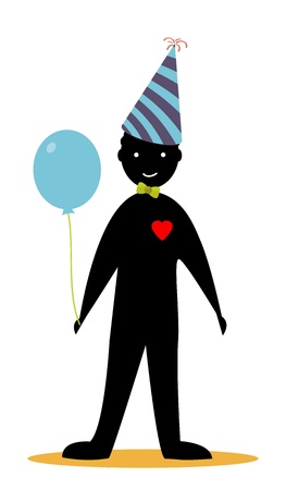 happy love men, party timeのイラスト素材