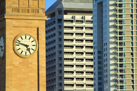 Brisbane Clock Towerの写真素材