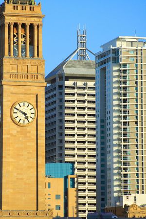 Brisbane Clock Towerの写真素材