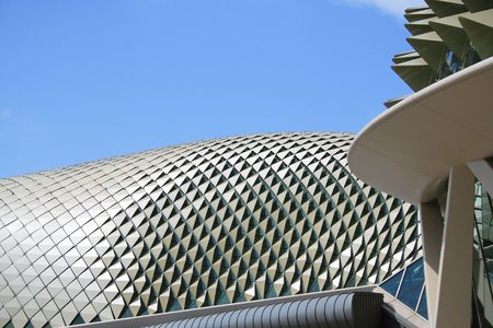 Esplanade Theatre In Singaporeのeditorial素材