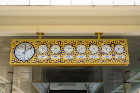History Mosque Clockの写真素材